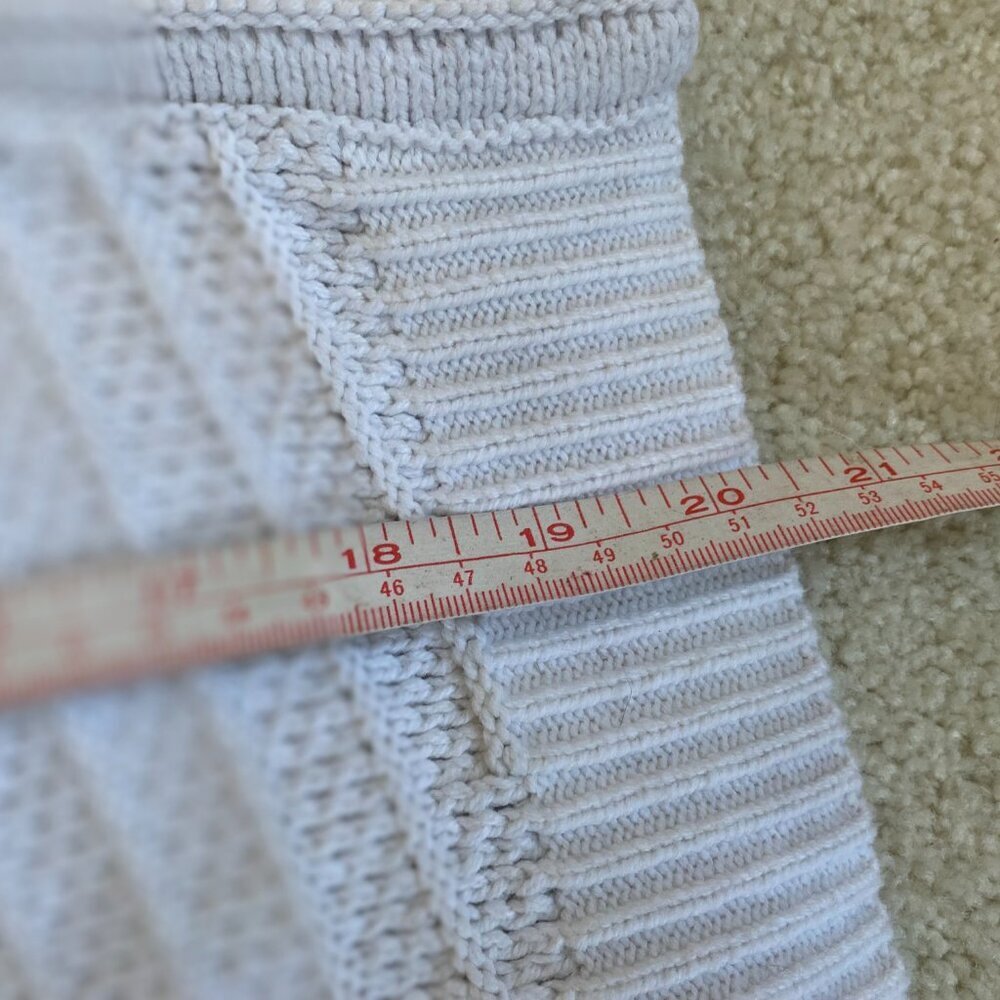 MARLED high quality, not see-through, white knit cami, XS - Picture 6 of 10